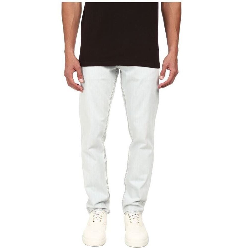 Marc by Marc Jacobs Low Rise‎ Slim Tapered Jeans in Bleach Out Indigo 33x34 $188